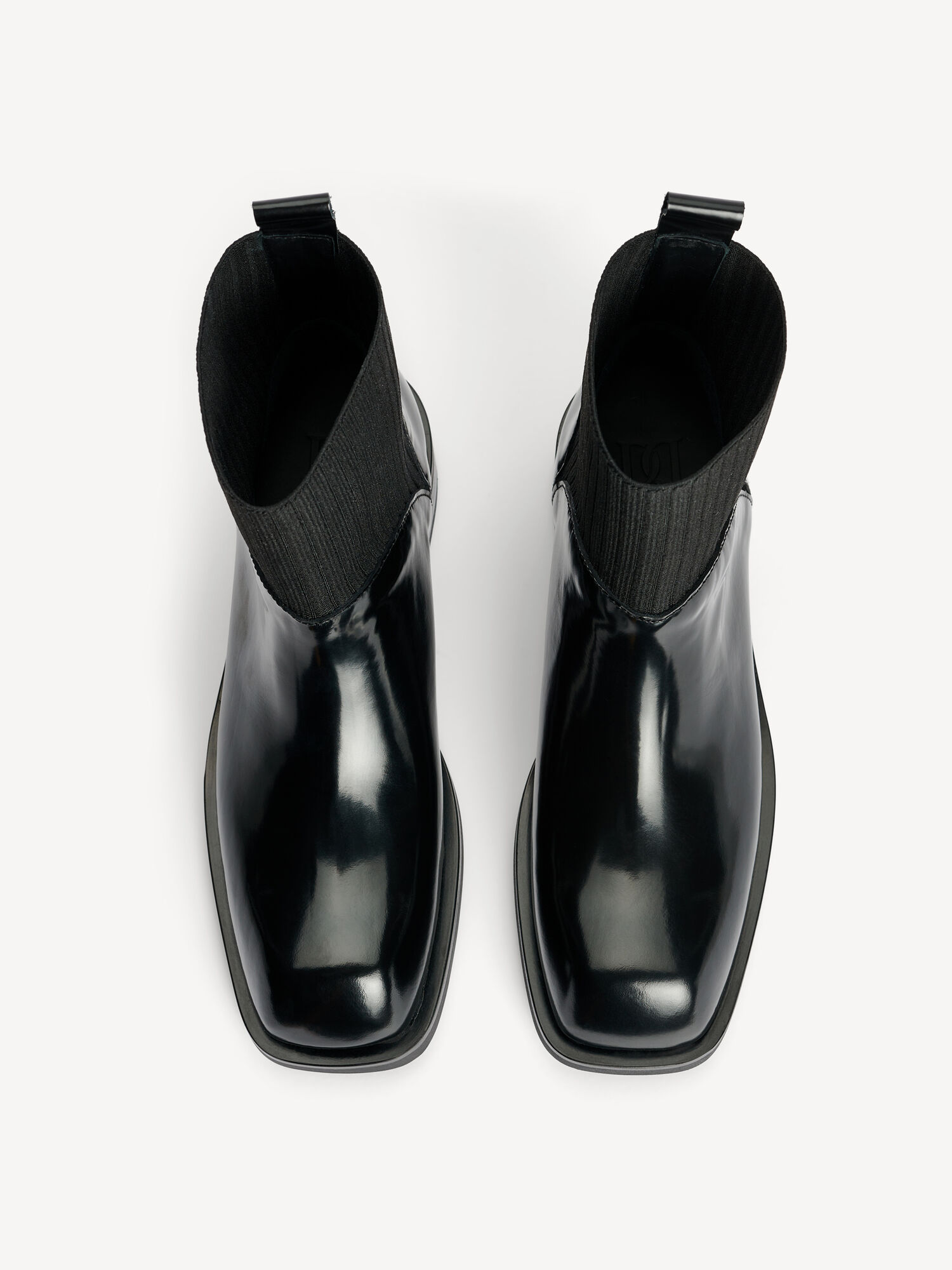 By Malene Birger Perlla Leather Boots Shoes Black | UK_BB93259