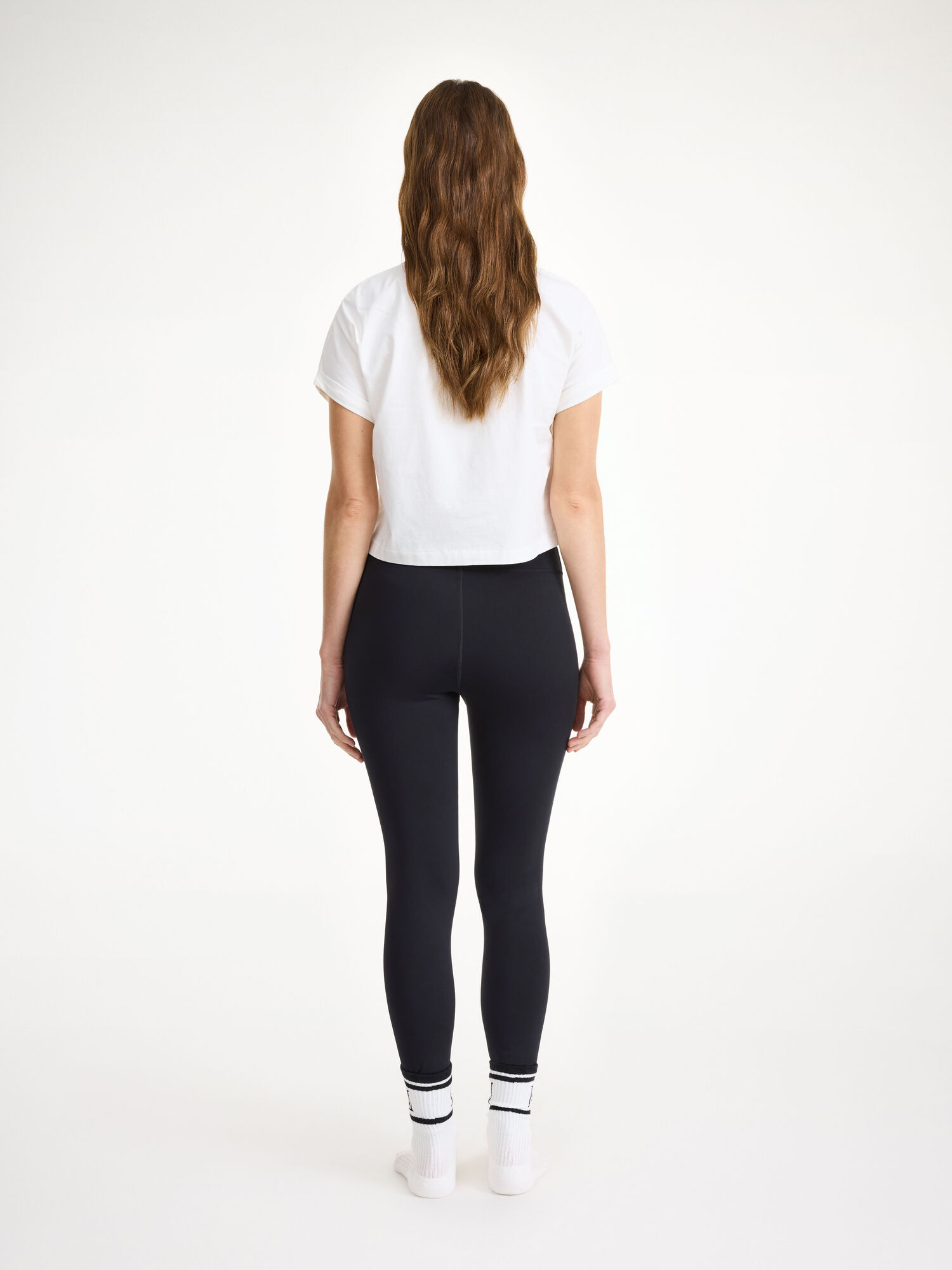 By Malene Birger Polene Athletic Leggings Trousers Black | UK_BB18775