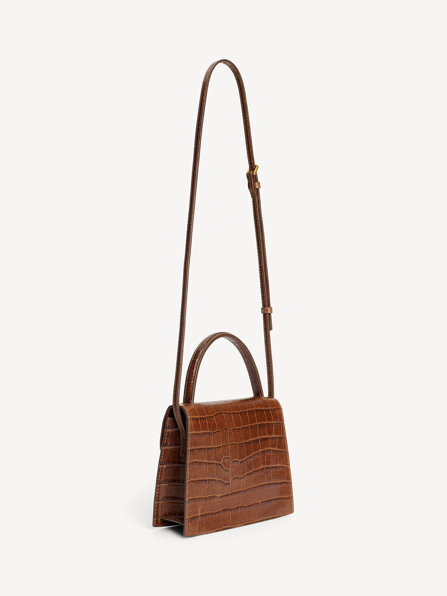 By Malene Birger Ramil Leather Shoulder Bags Bison | UK_BB28802