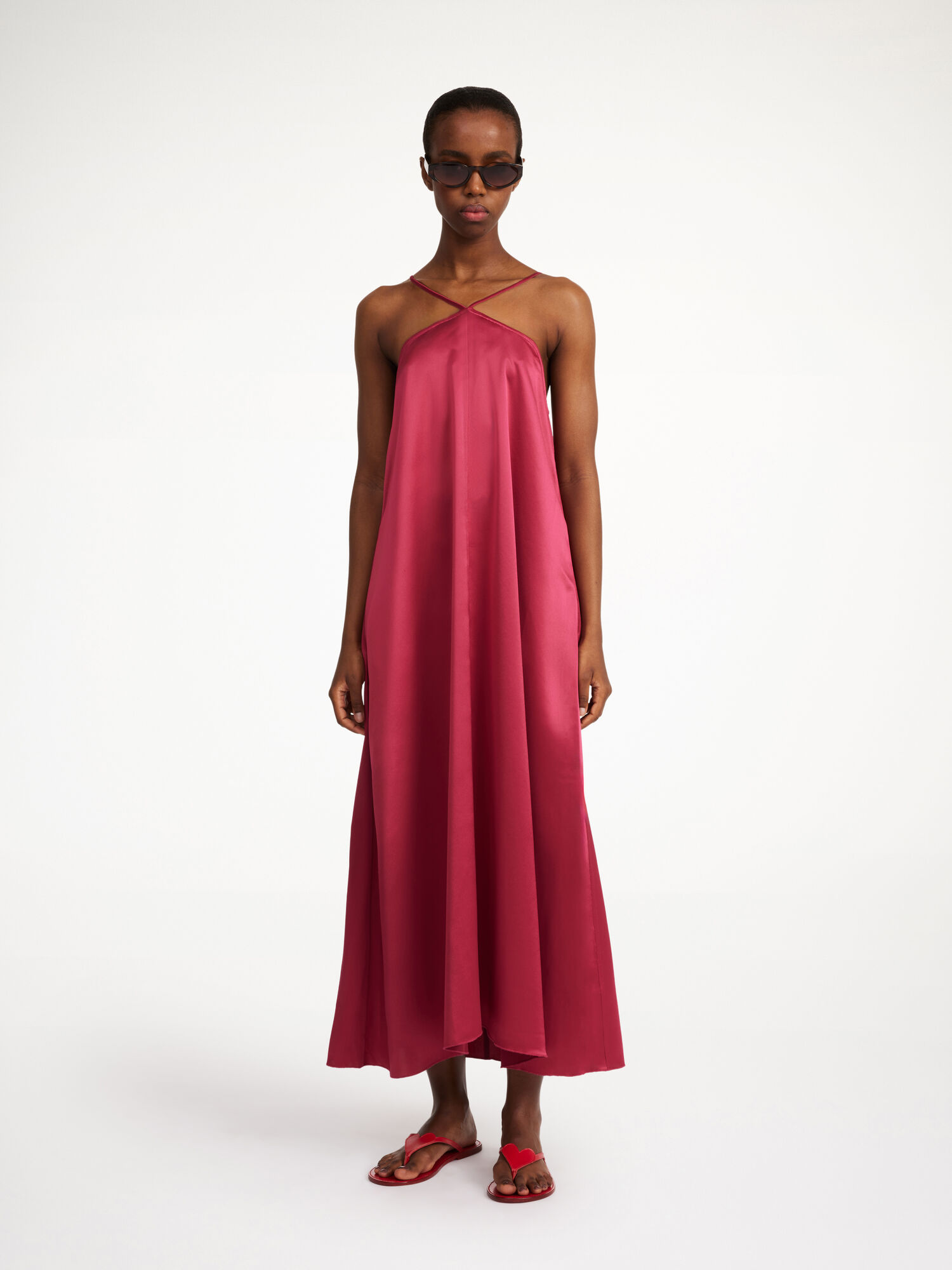 By Malene Birger Reganne Maxi Dress Wild berries | UK_BB88072