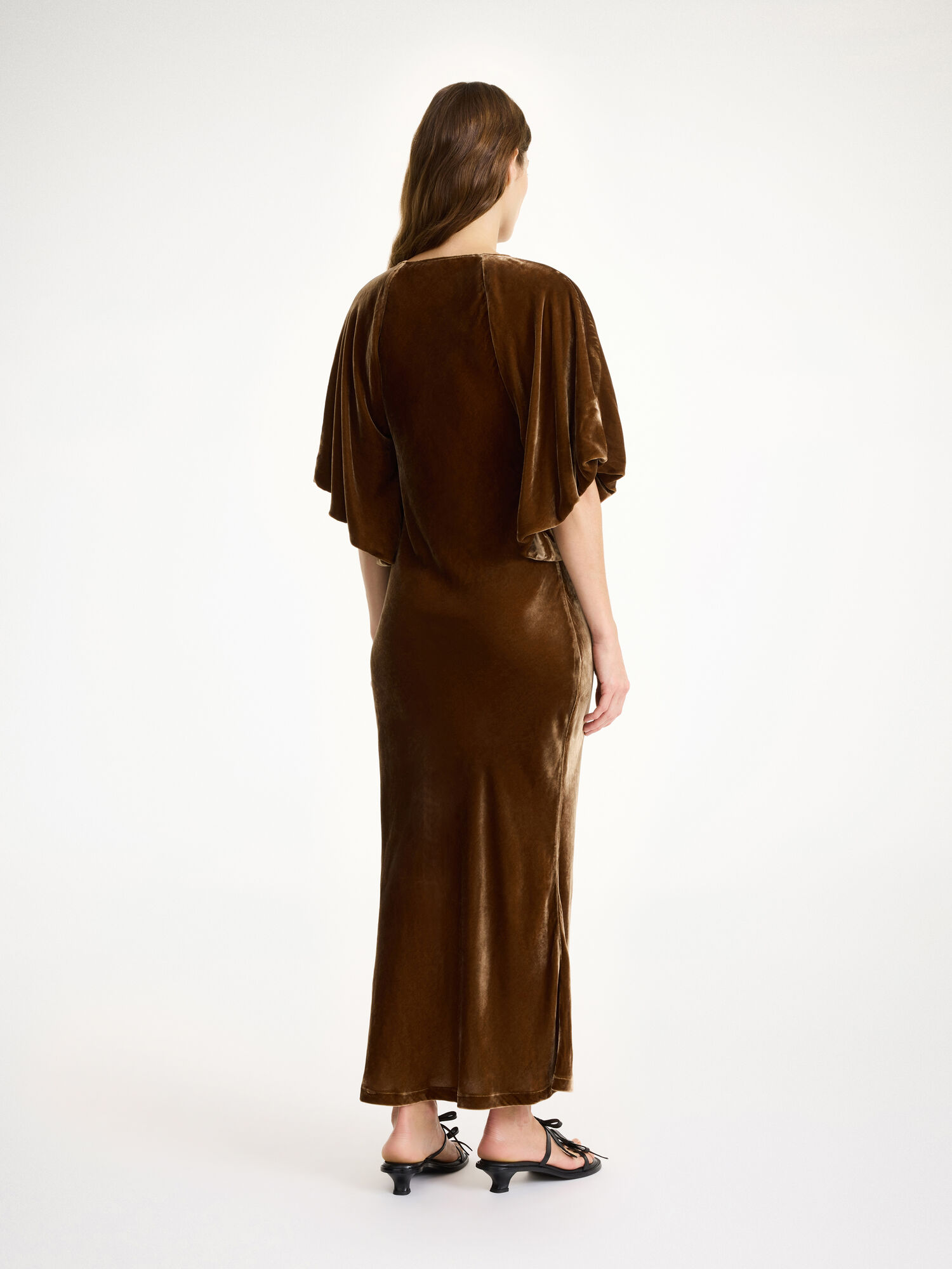 By Malene Birger Rosae Maxi Dress Bison | UK_BB32353