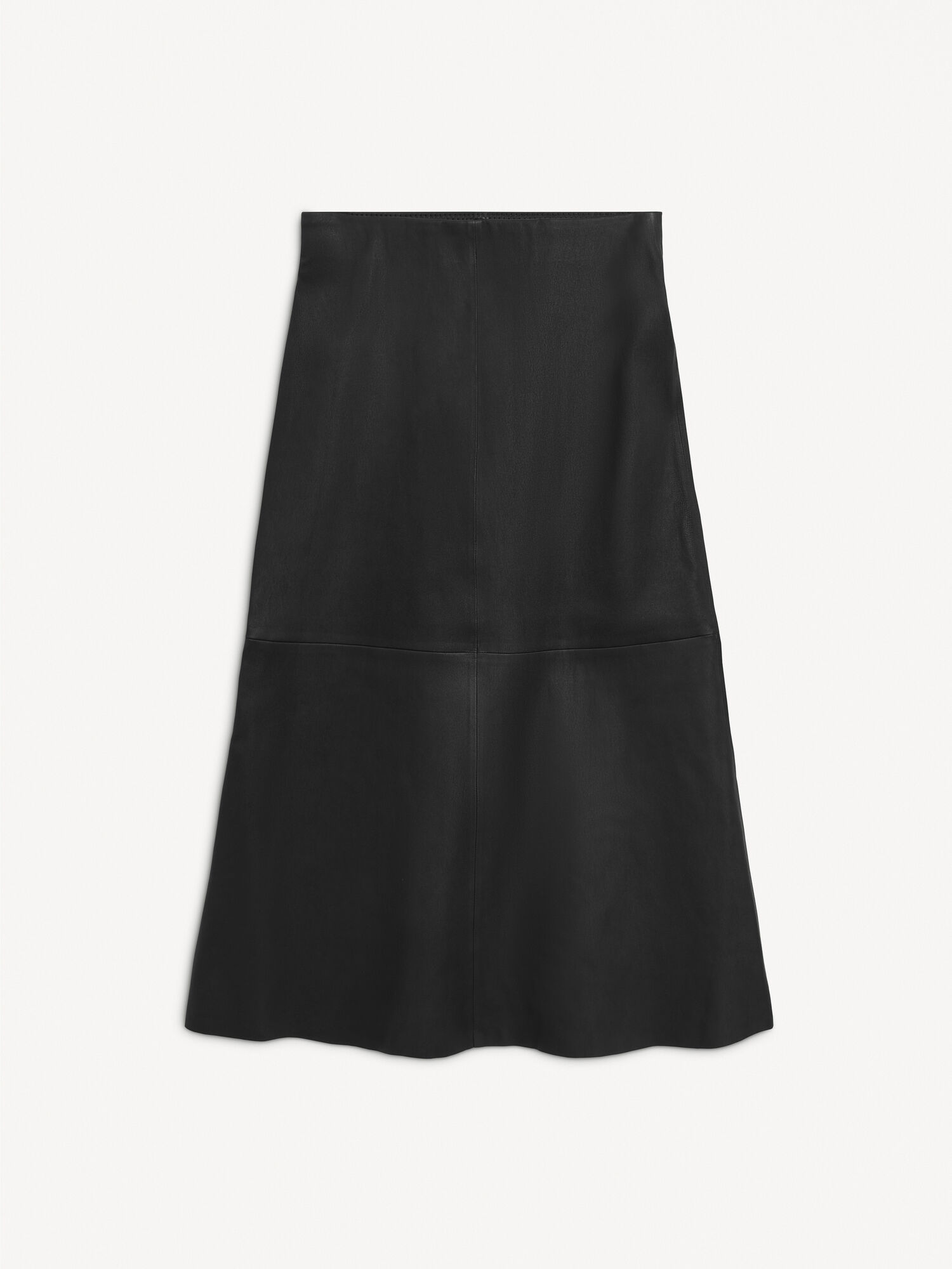 By Malene Birger Simoas Leather Skirts Black | UK_BB36388