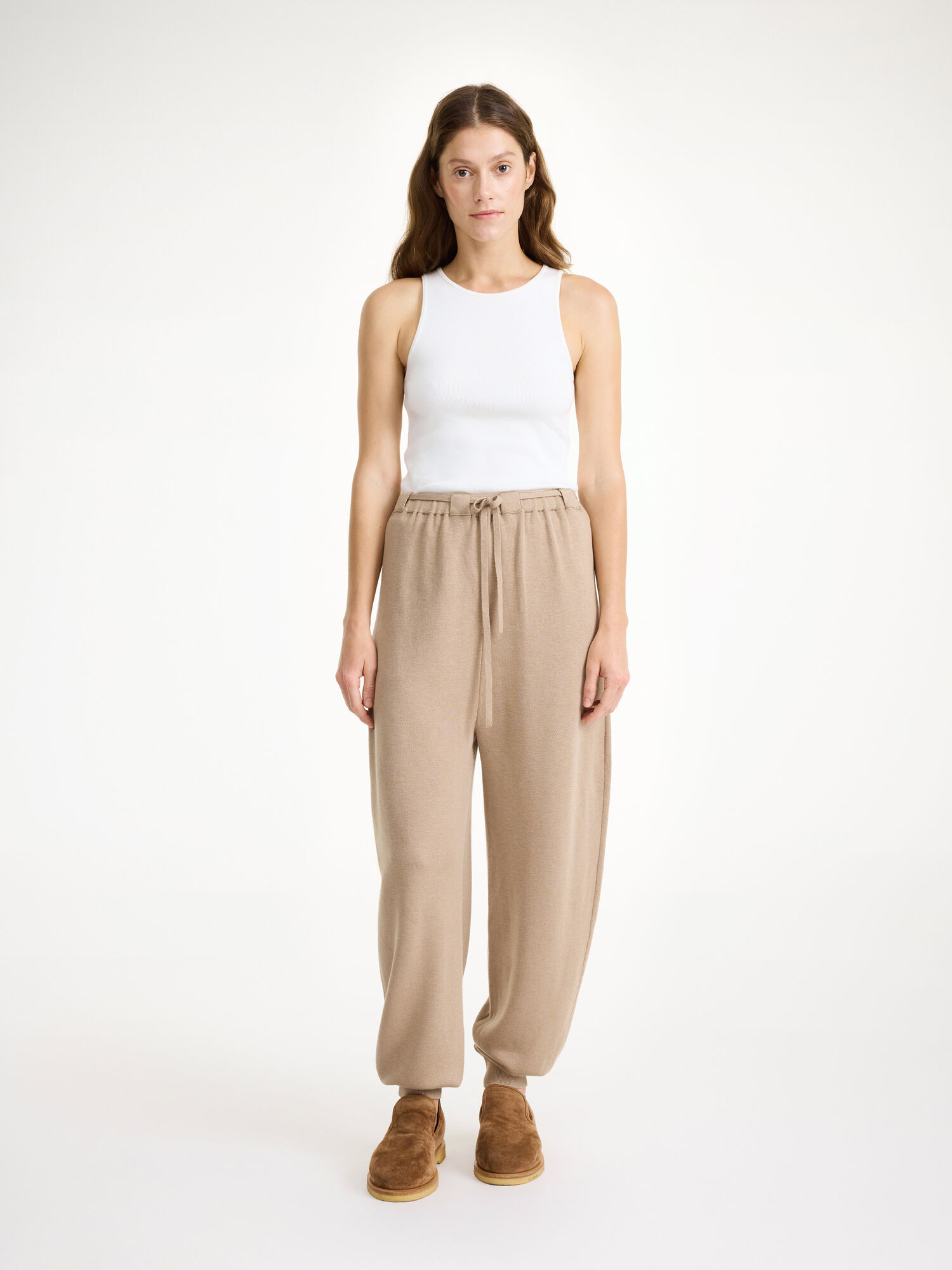 By Malene Birger Tevana High-waisted Trousers Nomad | UK_BB28316