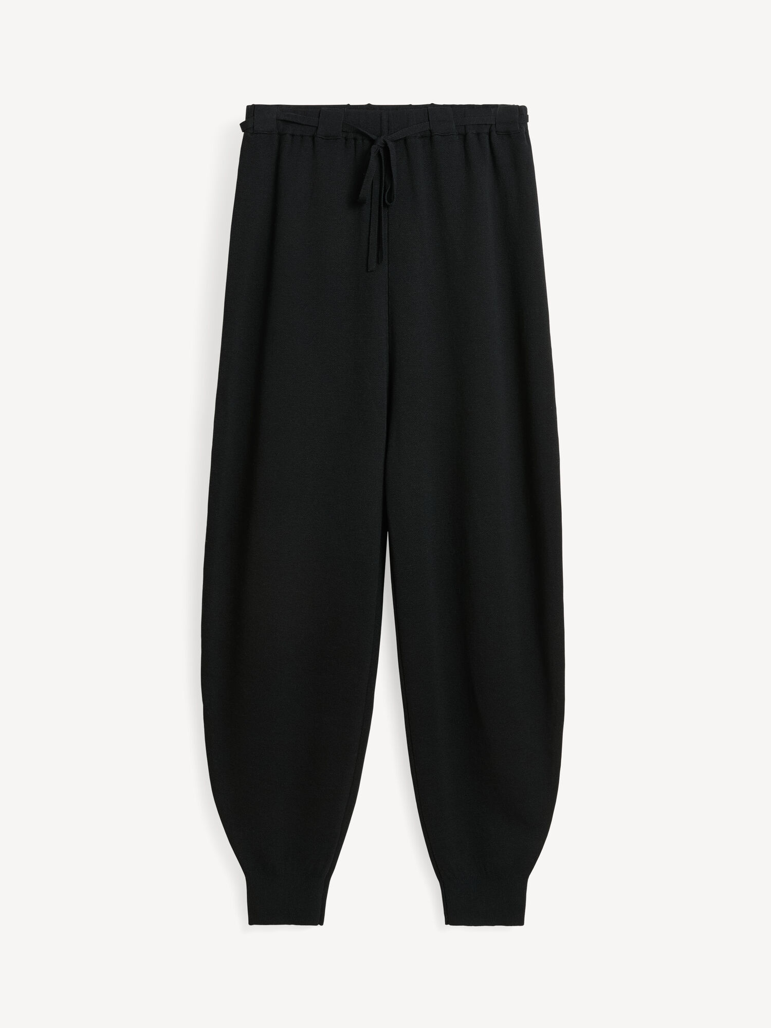 By Malene Birger Tevana High-waisted Trousers Black | UK_BB80248