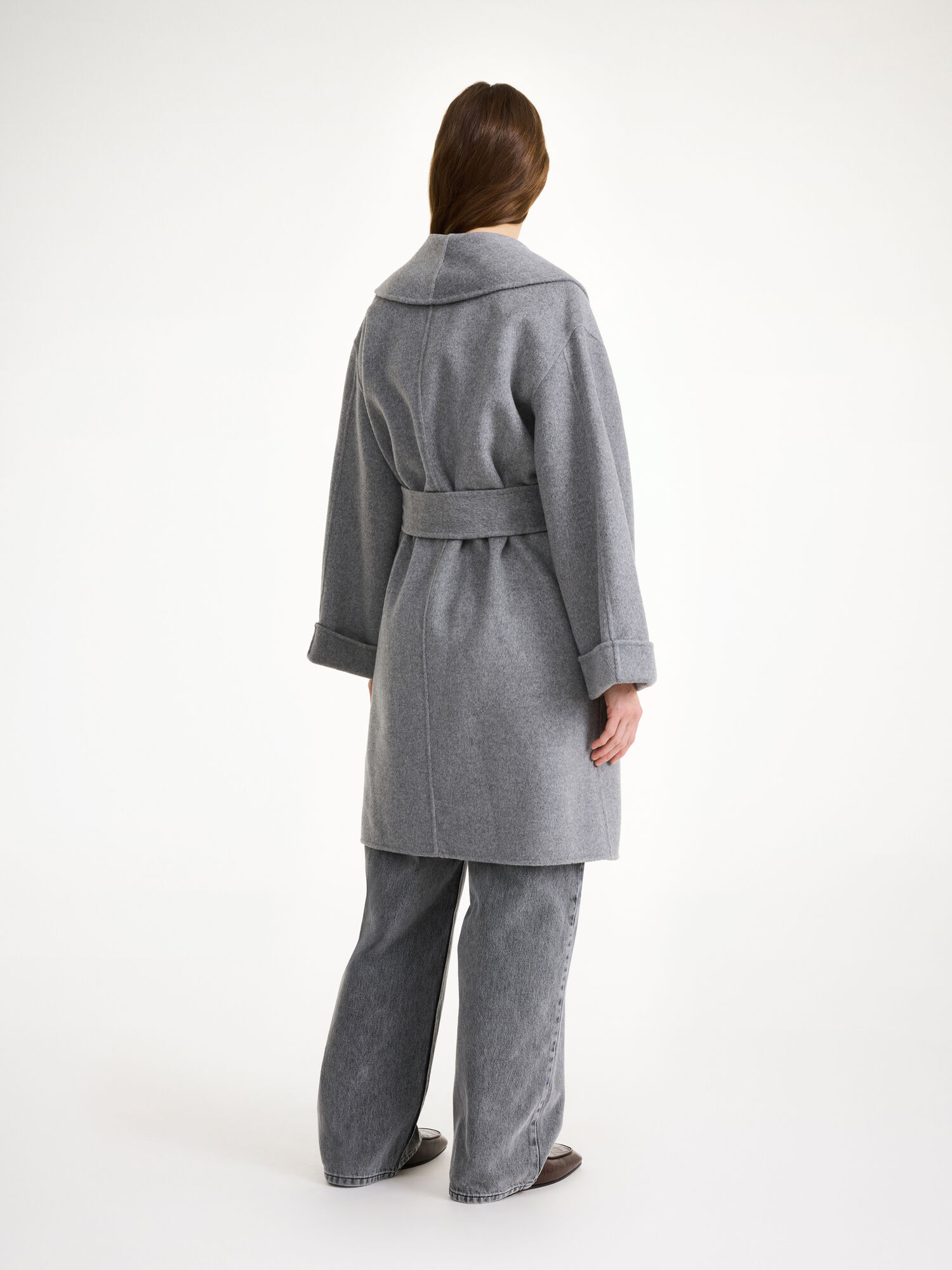 By Malene Birger Trullas Wool Jackets Grey Melange | UK_BB28756