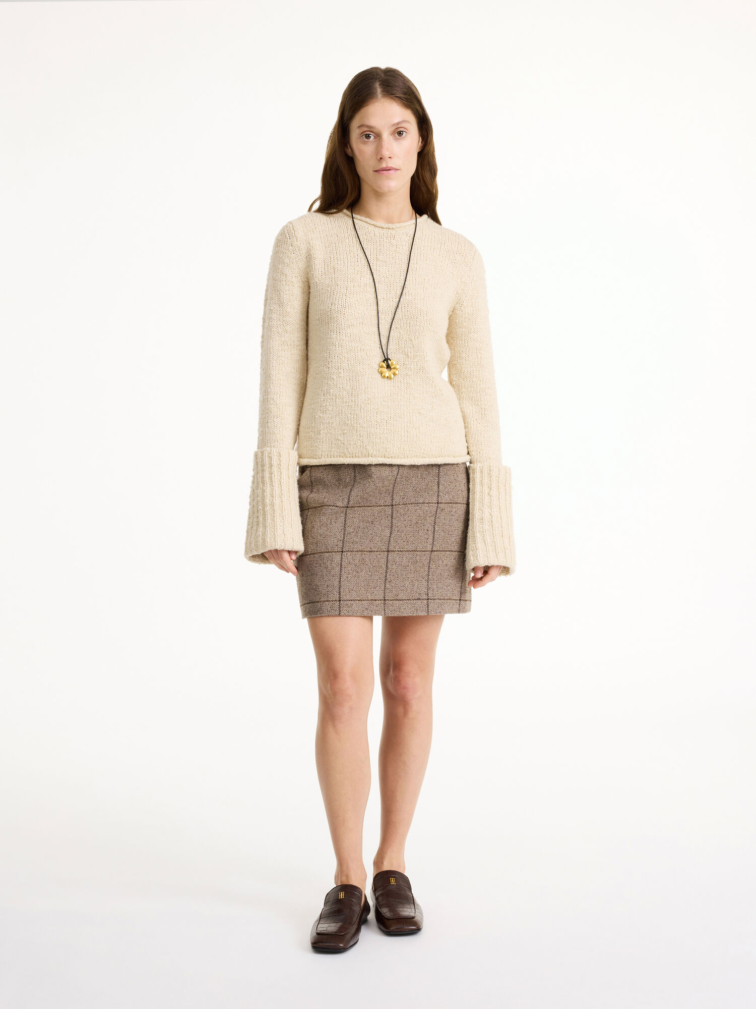 By Malene Birger Vestlinge Mini Skirts Autumn check | UK_BB91469