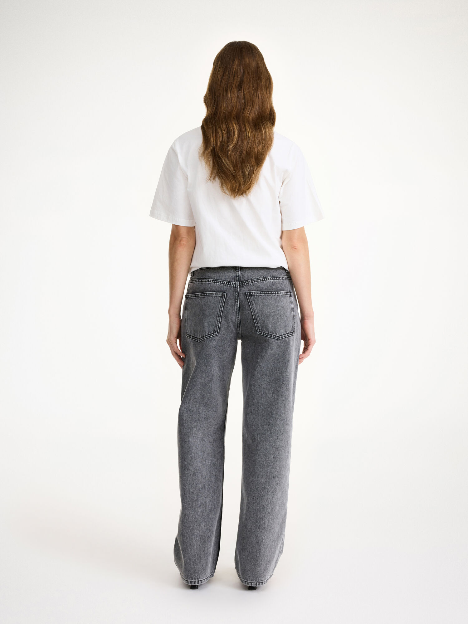 By Malene Birger Vinola Organic Cotton Jeans Washed Black | UK_BB89536