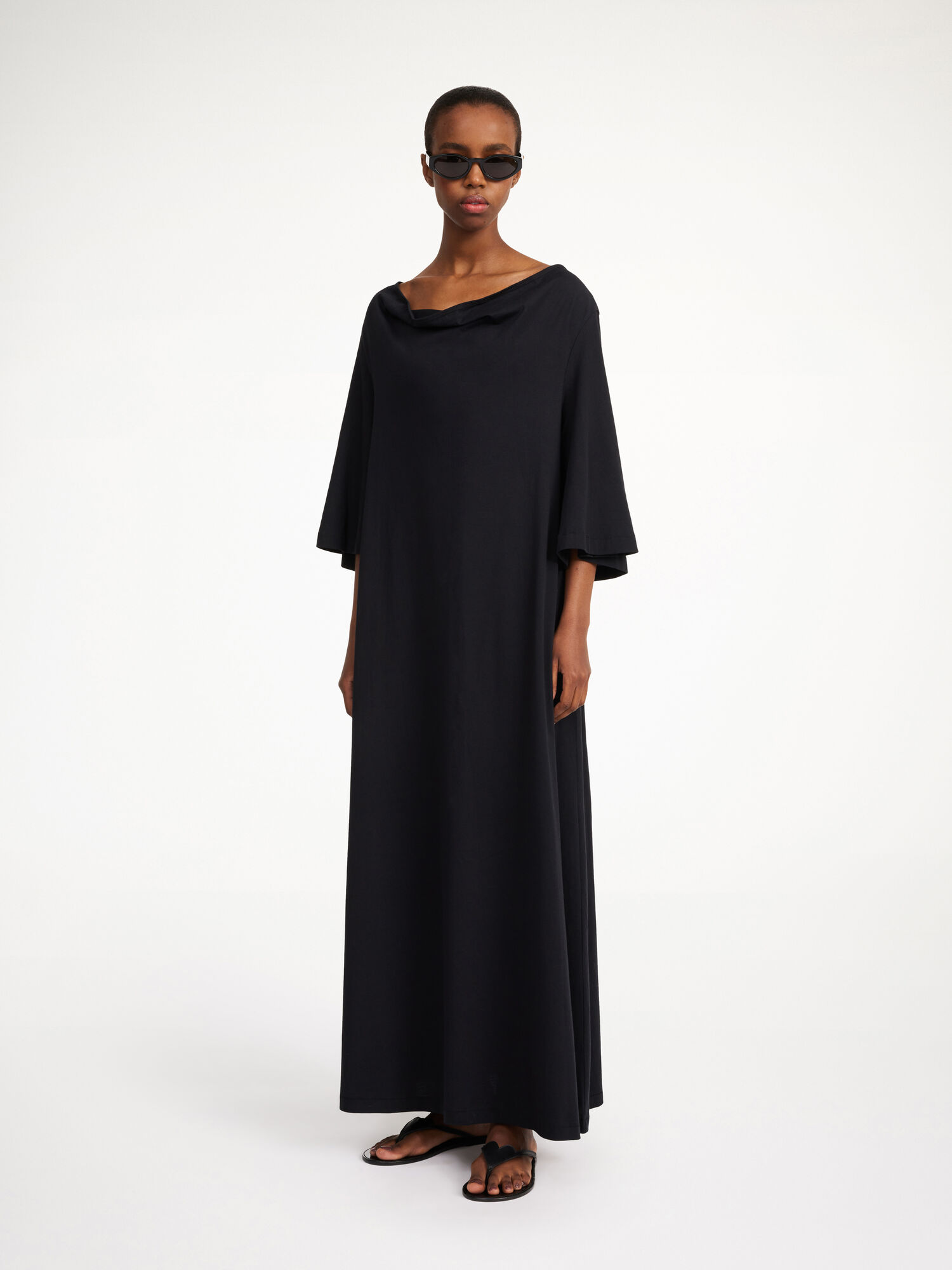 By Malene Birger Yalia Maxi Dress Black | UK_BB31415