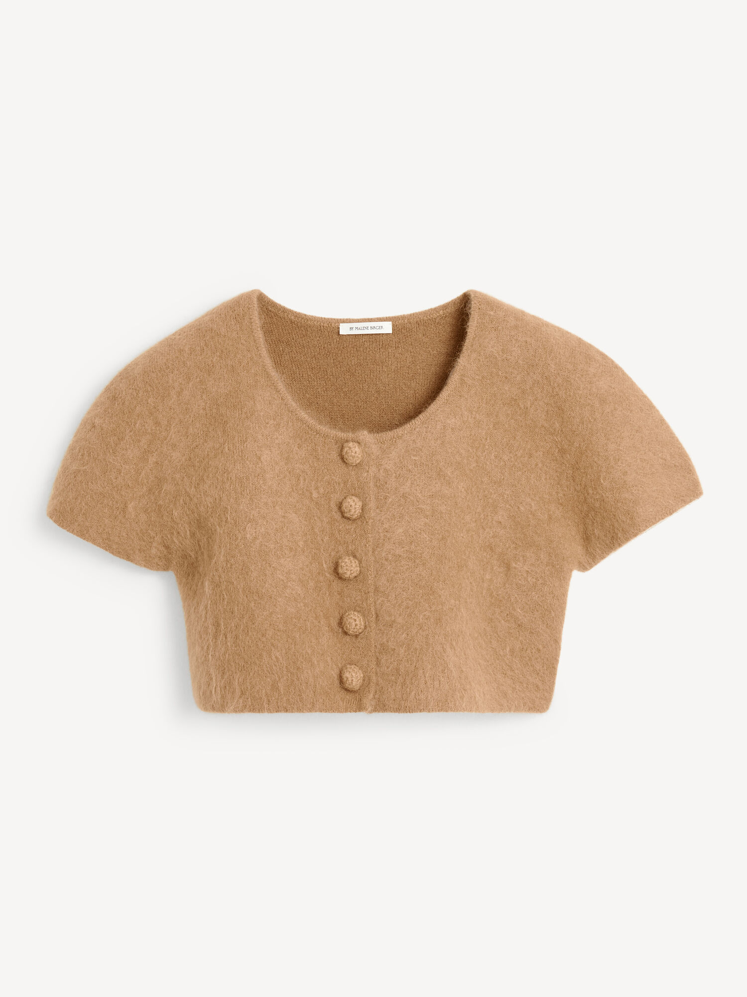 By Malene Birger Zhara Top Knitwear Tobacco Brown | UK_BB68857