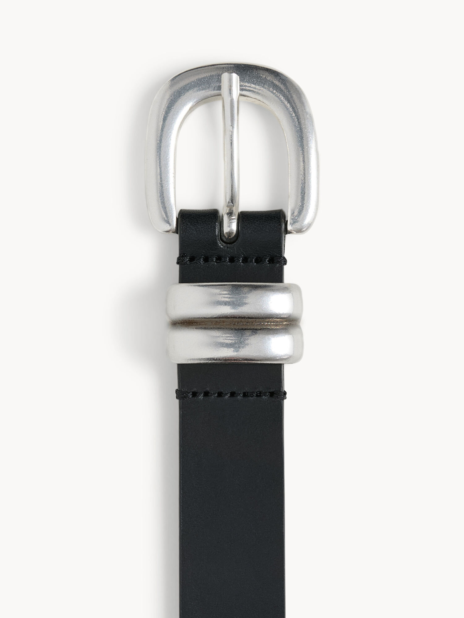 By Malene Birger Zoilo Leather Belts Black | UK_BB65178