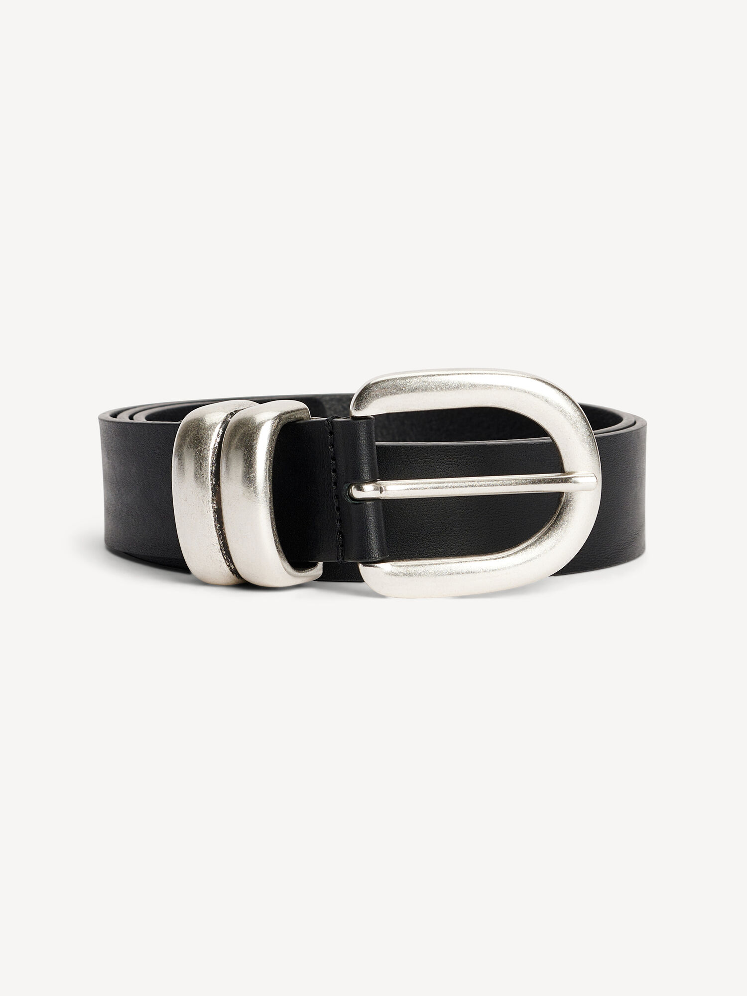 By Malene Birger Zoira Leather Belts Black | UK_BB93063