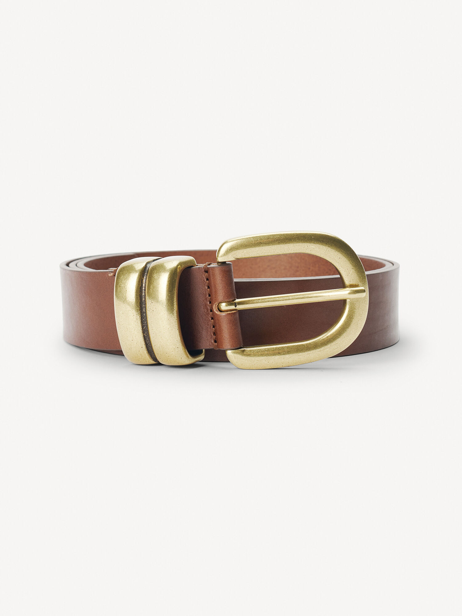 By Malene Birger Zoira Leather Belts Dark Brown | UK_BB95258